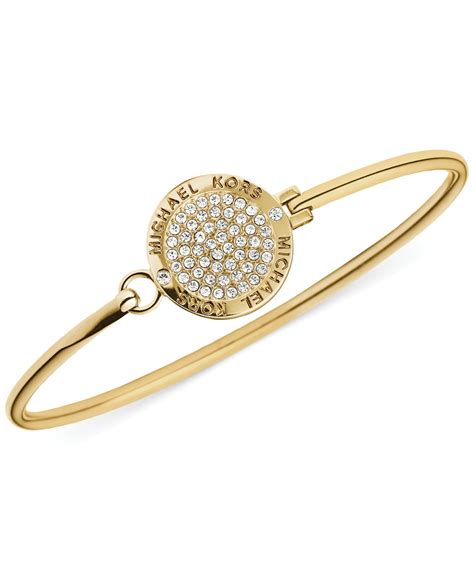 michael kors gold tone mk bracelet|Michael Kors gold bracelet women.